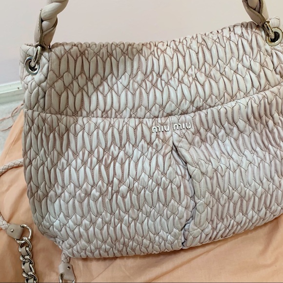 MIU MIU Matelassé leather bag - Picture 8 of 15